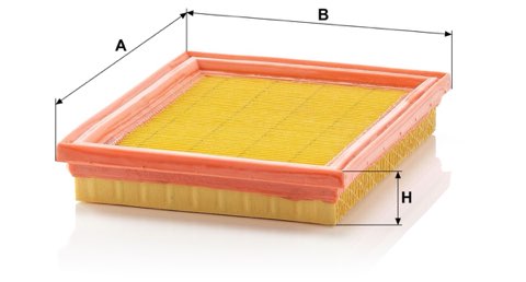 Mann-Filter C 2237 Air Filter, photo 2