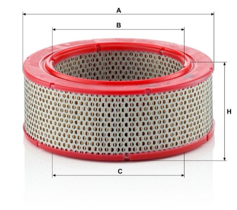 Mann-Filter C 2263 Air Filter, photo 2