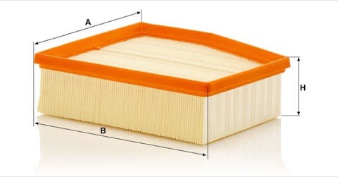 Mann-Filter C 23 124 Air Filter