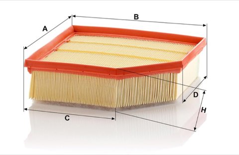 Mann-Filter C 23 129 Air Filter, photo 3