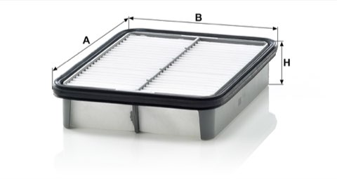 Mann-Filter C 2326 Air Filter, photo 2