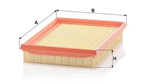 Mann-Filter C 2345/1 Air Filter, photo 2