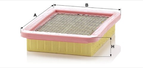Mann-Filter C 2368 Air Filter, photo 3