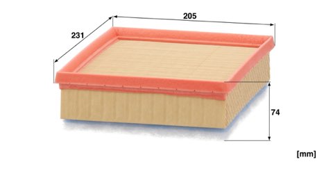 Mann-Filter C 24 024 Air Filter, photo 2