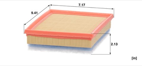 Mann-Filter C 24 036 Air Filter, photo 3