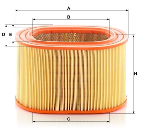 Mann-Filter C 24 135 Air Filter, photo 2