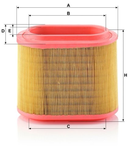 Mann-Filter C 24 196 Air Filter, photo 2