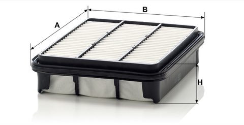 Mann-Filter C 2438 Air Filter, photo 2