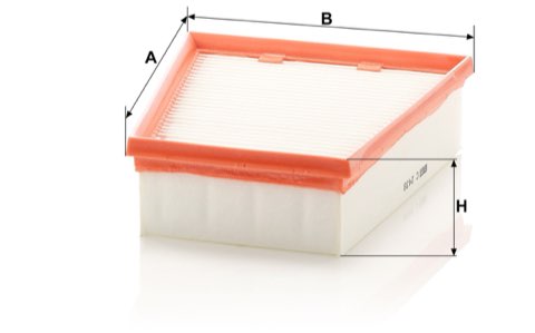 Mann-Filter C 2439 Air Filter, photo 2