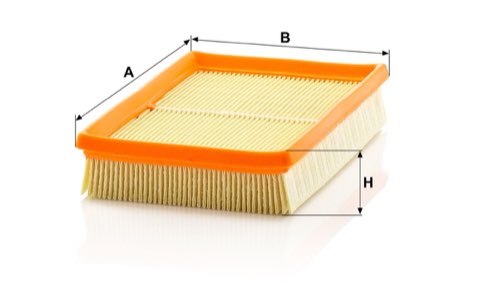 Mann-Filter C 2448 Air Filter, photo 2