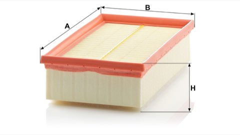 Mann-Filter C 2485/1 Air Filter, photo 3