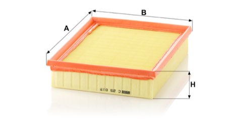 Mann-Filter C 25 015 Air Filter, photo 3