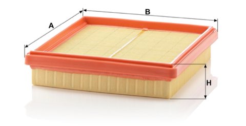 Mann-Filter C 25 153 Air Filter, photo 2