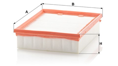 Mann-Filter C 2548 Air Filter, photo 2