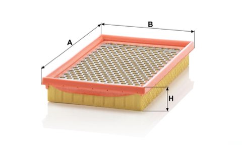 Mann-Filter C 2552/2 Air Filter, photo 2