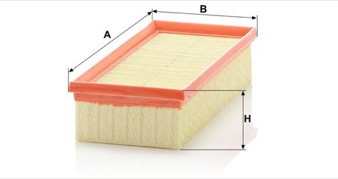 Mann-Filter C 2561 Air Filter, photo 3