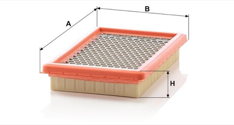 Mann-Filter C 2564 Air Filter, photo 2