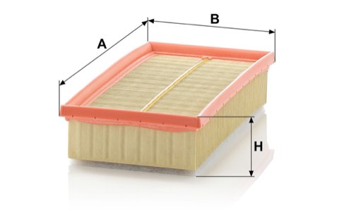 Mann-Filter C 2567 Air Filter, photo 3