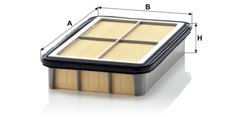 Mann-Filter C 2568 Air Filter, photo 2