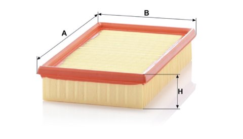 Mann-Filter C 2580 Air Filter, photo 3