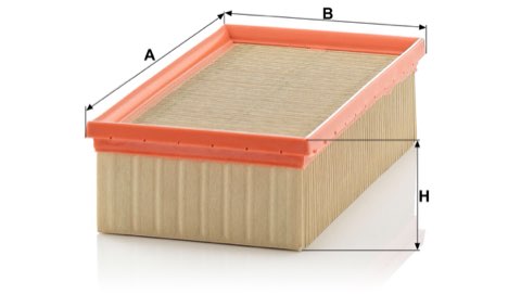 Mann-Filter C 26 107 Air Filter, photo 2