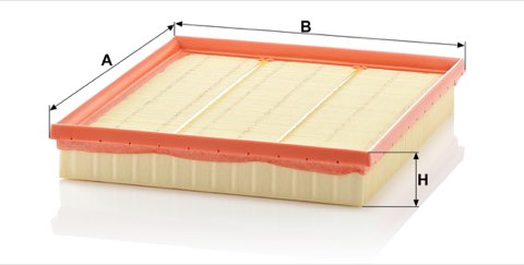 Mann-Filter C 26 110/2 Air Filter Suitable, photo 2