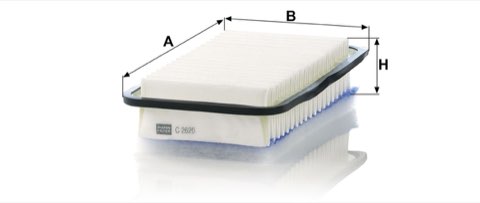 Mann-Filter C 2620 Air Filter, photo 2