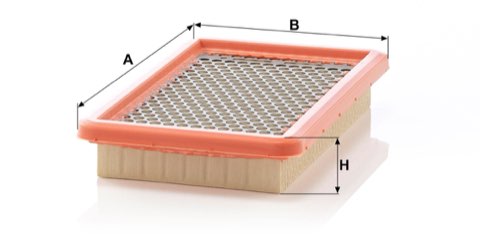 Mann-Filter C 2666 Air Filter, photo 2
