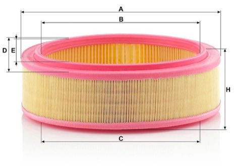 Mann-Filter C 2672/1 Air Filter, photo 3