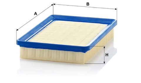 Mann-Filter C 2676 Air Filter, photo 3
