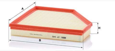 Mann-Filter C 27 045 Air Filter, photo 3