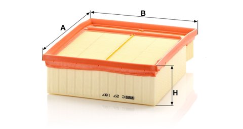 Mann-Filter C 27 187 Air Filter, photo 3
