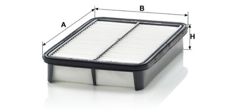 Mann-Filter C 2731/1 Air Filter, photo 2