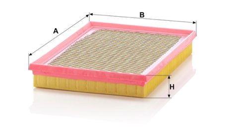 Mann-Filter C 2733 Air Filter, photo 2