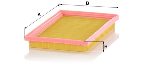 Mann-Filter C 2742 Air Filter, photo 3