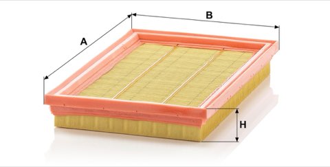 Mann-Filter C 2748 Air Filter, photo 2