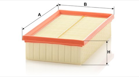 Mann-Filter C 2788 Air Filter, photo 2