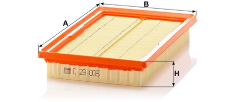 Mann-Filter C 28 005 Air Filter, photo 3