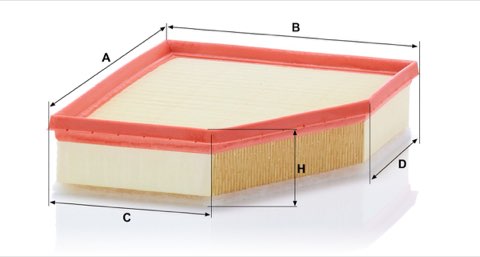 Mann-Filter C 28 038 Air Filter, photo 2