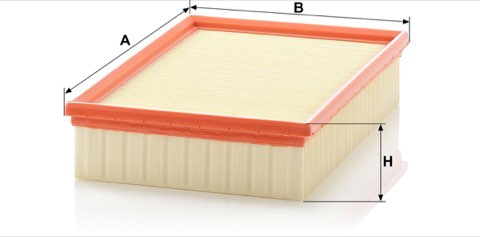 Mann-Filter C 28 136/1 Air Filter, photo 3