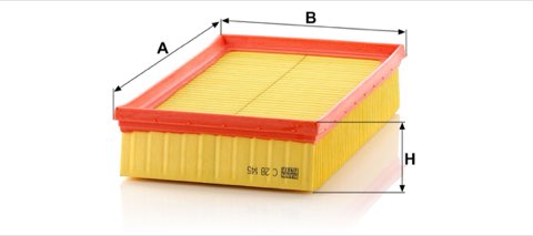 Mann-Filter C 28 145 Air Filter, photo 3