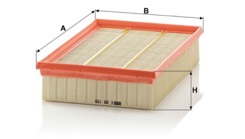 Mann-Filter C 28 155 Air Filter, photo 2