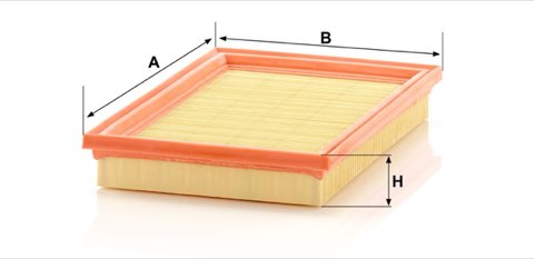 Mann-Filter C 2851 Air Filter, photo 3