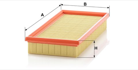 Mann-Filter C 2860 Air Filter, photo 3