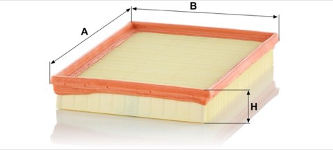 Mann-Filter C 2880 Air Filter, photo 3