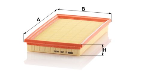 Mann-Filter C 29 020 Air Filter, photo 2