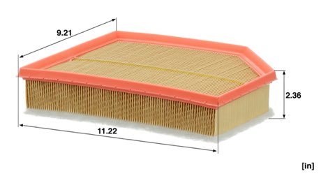 Mann-Filter C 29 021 Air Filter, photo 2