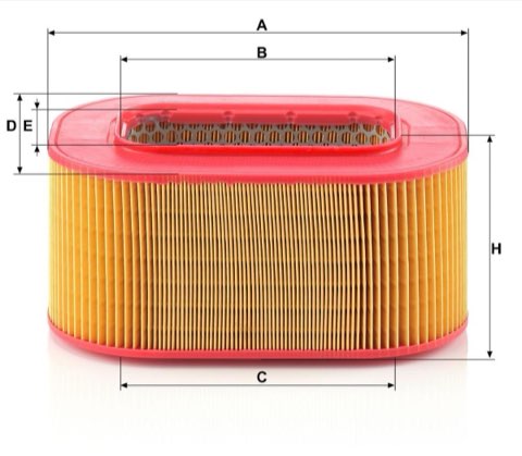 Mann-Filter C 29 200 Air Filter Suitable, photo 2