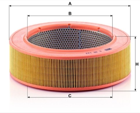 Mann-Filter C 30 122 Air Filter Suitable, photo 2