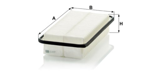 Mann-Filter C 3127 Air Filter, photo 2